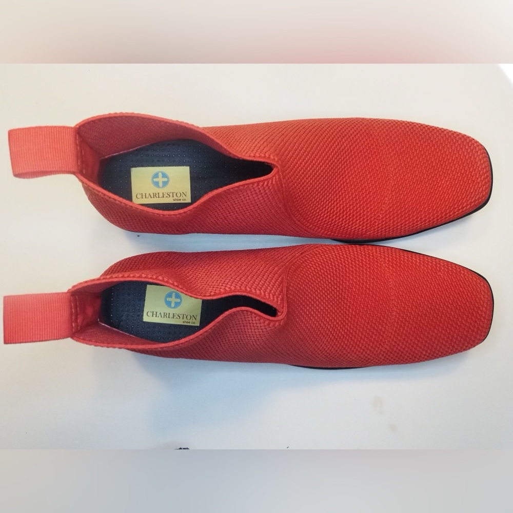 NEW Charlestown Company Red Boots - Picture 2 of 4